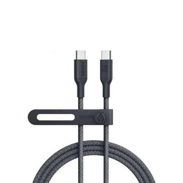 Anker A544 140W USB-C Ultra Fast Bio-Nylon Charge Cable 1.8m - Black
