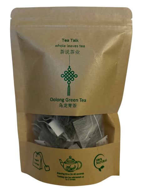 Oolong Green Tea- Loose Leaf Tea Bags