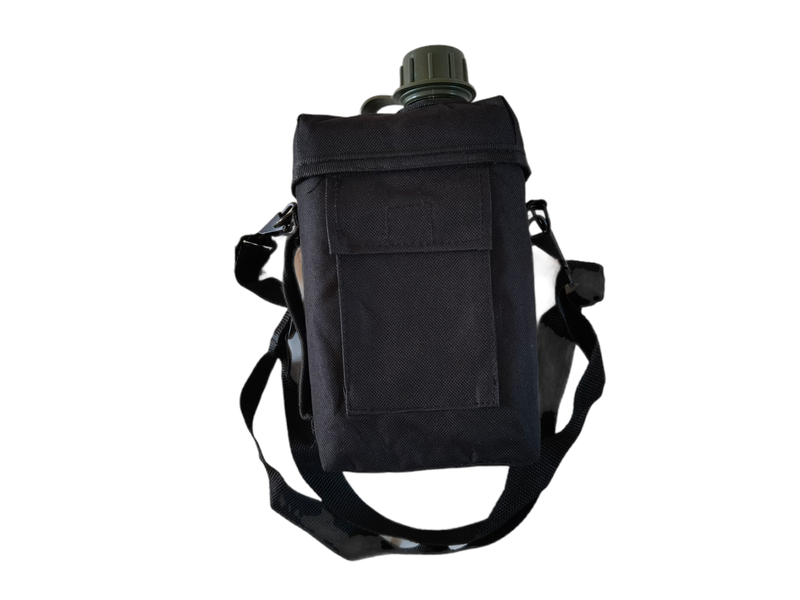 Water Bottle/ Hiking 2 Liter - Black