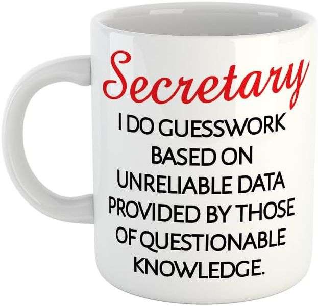 Secretary- Father's day-Mother's day- Valentines-Charistmas Mug