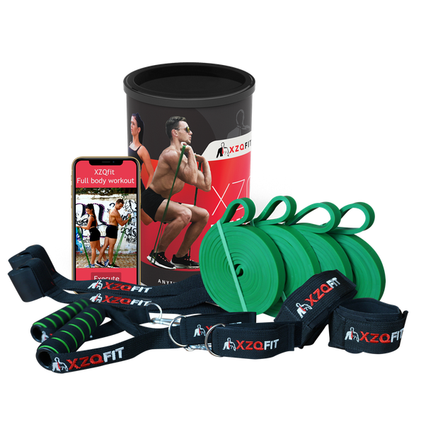 XZQ Band Package - 4 x Resistance Bands &amp; All Accessories