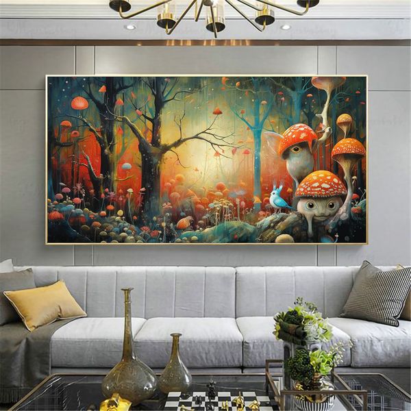 Canvas Wall Decor - Enchanted Forest - 0495