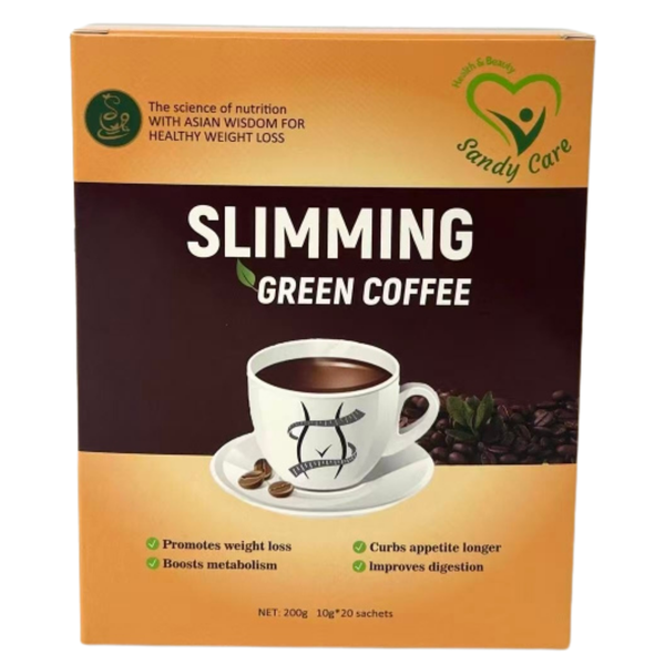 Sandy Care Slimming Green Coffee for Fat Burn Energy &amp; Craving Control -20S