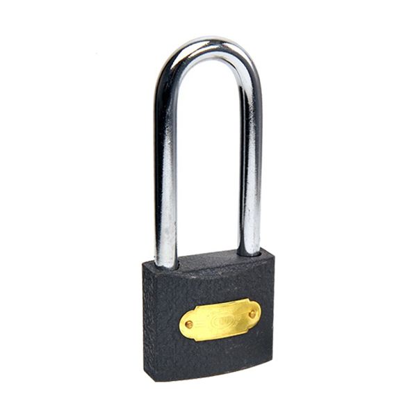 Tri - Circle 50mm Iron Long Shackle Double Blister Padlock