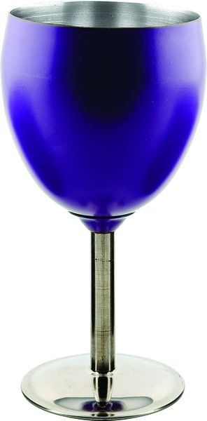 Leisurequip S/Steel Wine Goblet Purple