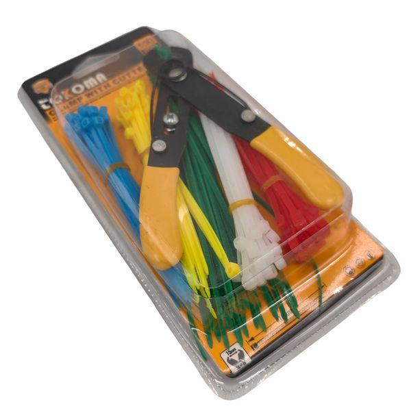 Tokoma Clamp with Cutter and Assorted Nylon Clamps