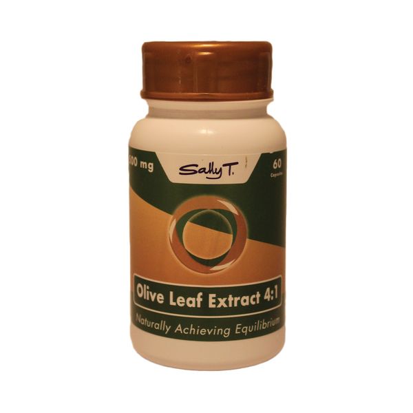 Sally T. Olive Leaf Extract 4:1 Immunity Protection 500mg - 60 Caps