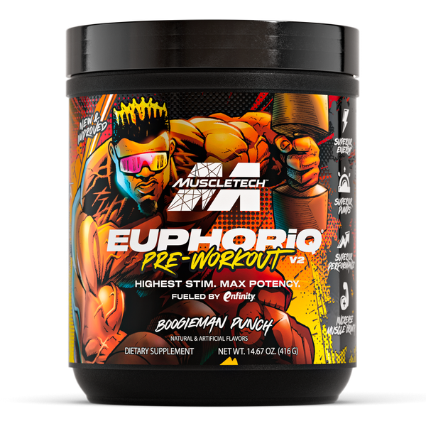 MuscleTech EuphoriQ Pre-workout Boogieman Punch V2 - 416g