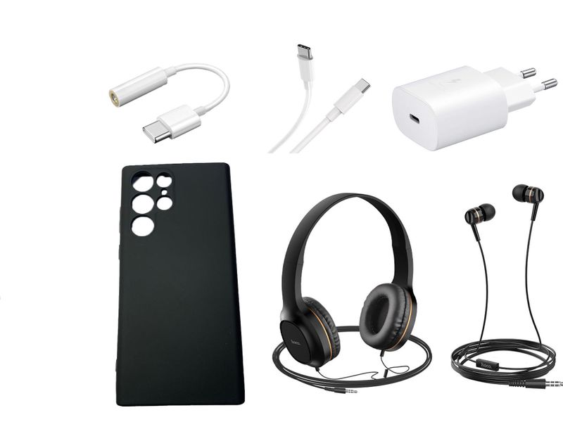 Accessory Bundle Deal For Samsung S22 ULTRA by HIGH TECH