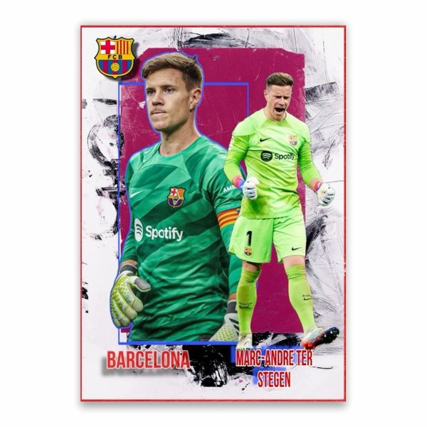 Marc-Andre Ter Stegen Barcelona Poster - A1