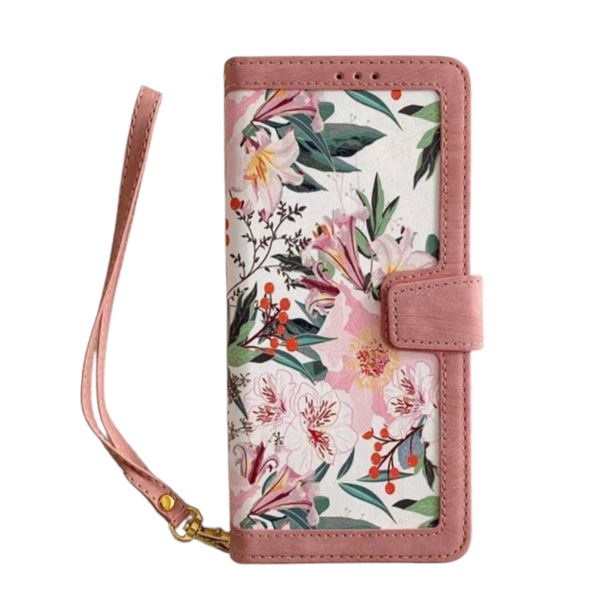 Pretty Prints Flip Cover Compatible with Samsung S24