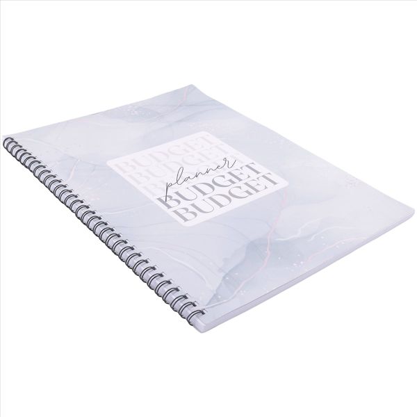 Undated Monthly Budget Planner -Financial Organizer 12 Month 8 5X11In