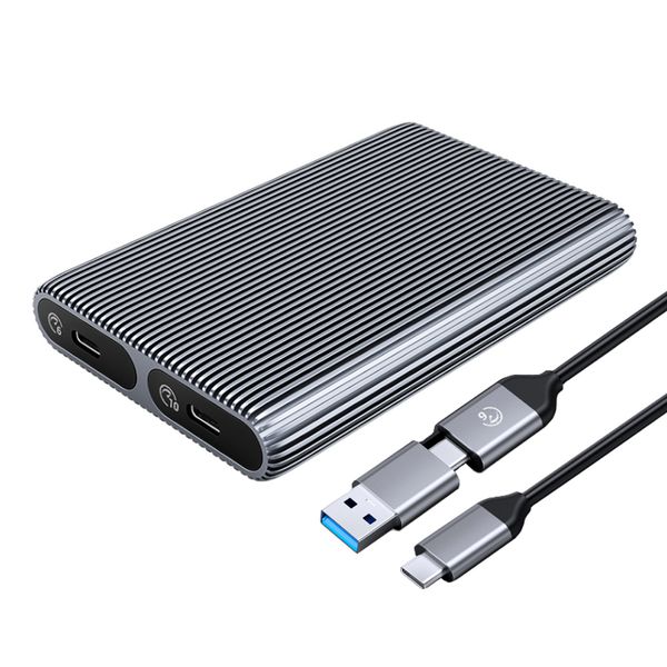 Orico Dual-Bay M.2 NVMe/SATA SSD Enclosure