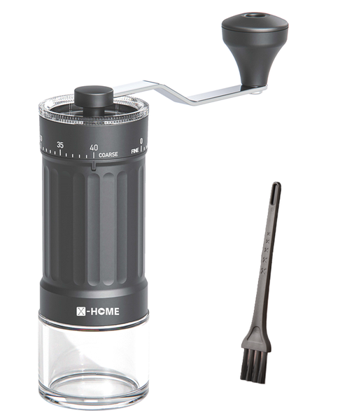 X-HOME Manual Coffee Grinder with Ceramic Burr and 40 Adjustable Grinds