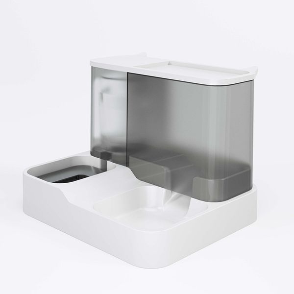 Cat Automatic Feeder And Water Dispenser With Large Capacity Cat Bowl