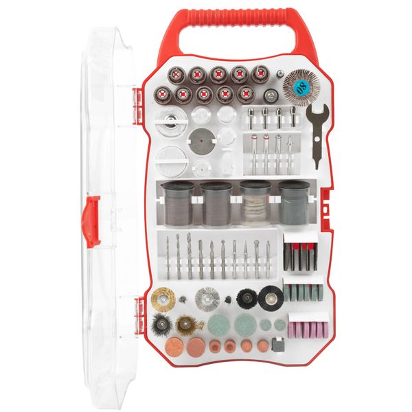 Tork Craft - Mini Tool Accessory Set 208 Pieces