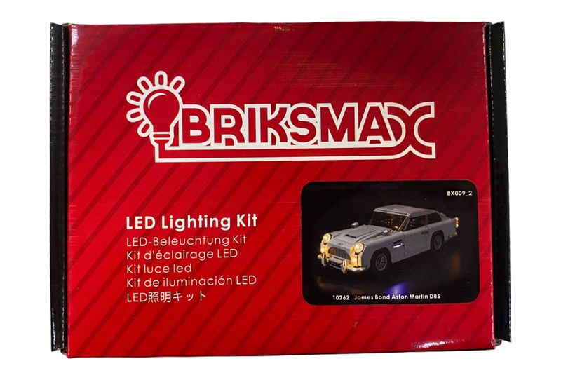 Briksmax Light Set For Lego 10262 James Bond Aston Martin DB5