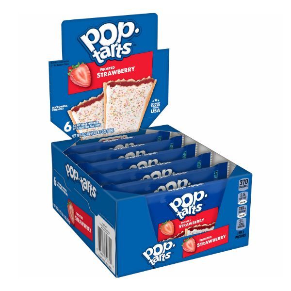 Pop Tarts Frosted Strawberry 2Piece 96g X 6