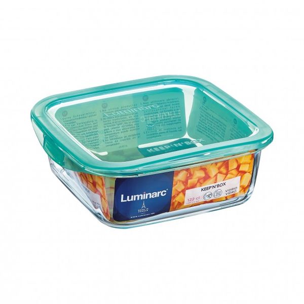Luminarc Keep'n Box Glass Container SQUARE 76CL