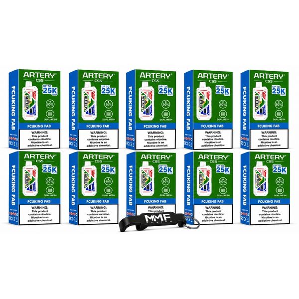 Artery MMF Edition 25000 Puffs Disposable Vapes - Fcuking Fab (Pack of 5)