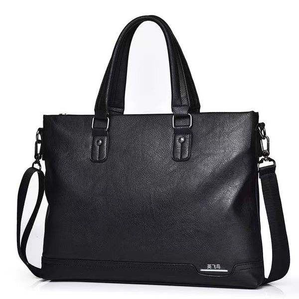 Men's Business Laptop Bag, Casual Tote Bag, Travel And Meeting Document Bag