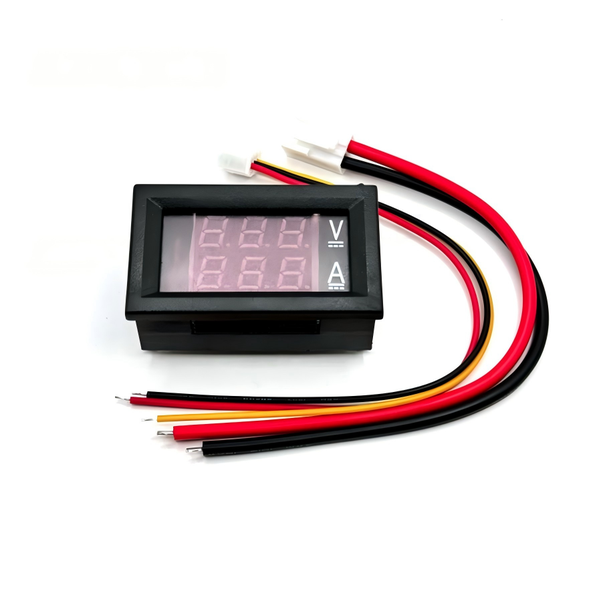 IPSTYLE Digital Voltmeter Ammeter Dual Display Voltage Detector 0-100V 10A