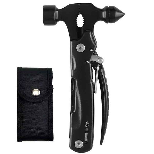 Stainless steel rescue hammer