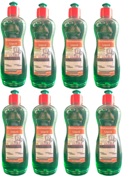 Dishwashing Liquid (8 x 400ml) - Power Clean