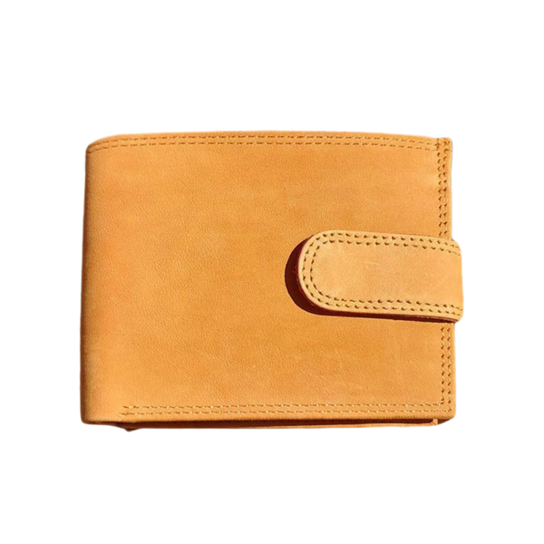 OutGear Genuine Leather Credit Card &amp; License Holder Wallet Natural