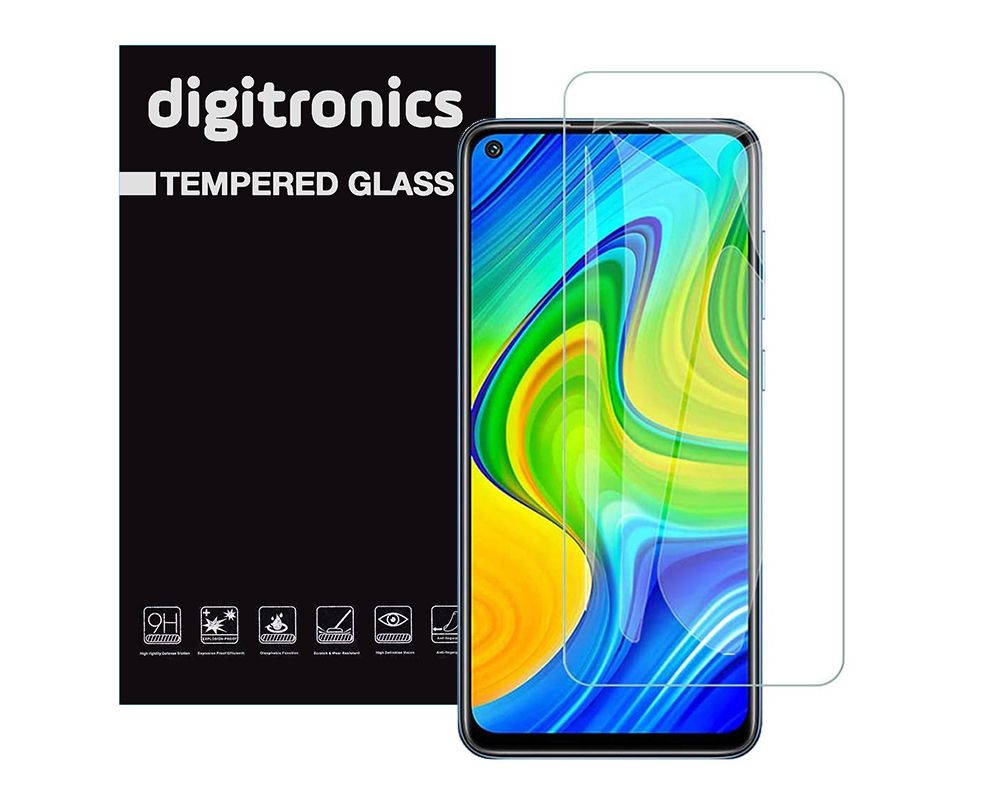 redmi note 9 pro max back tempered glass