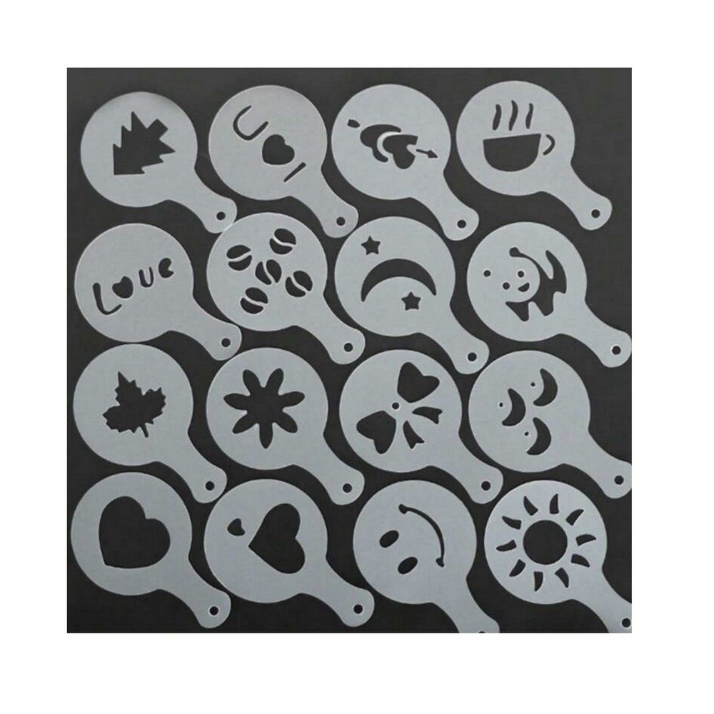 Coffee art stencil set #1 | Shop Today. Get it Tomorrow! | takealot.com