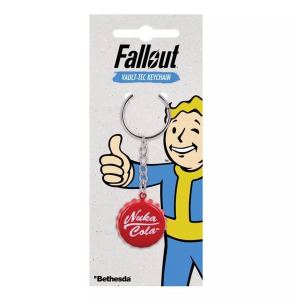 Official Fallout: Nuka Cola Bottlecap Keychain