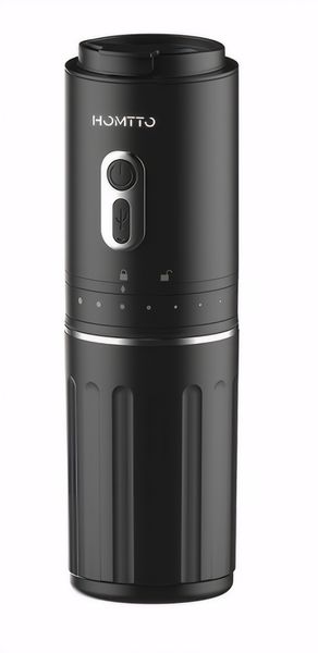 HOMTTO 3-in-1 Electric Herb/Spice, Coffee Grinder Adjustable 7 Settings