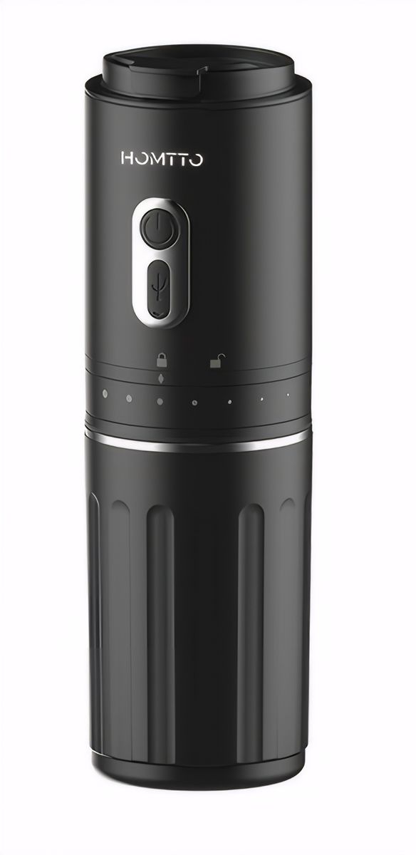 HOMTTO 3-in-1 Electric Herb/Spice, Coffee Grinder Adjustable 7 Settings