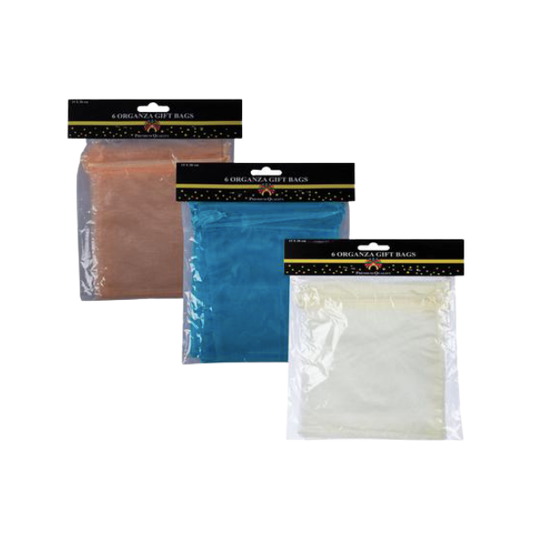 Organza Bags Large- Pack Of 3