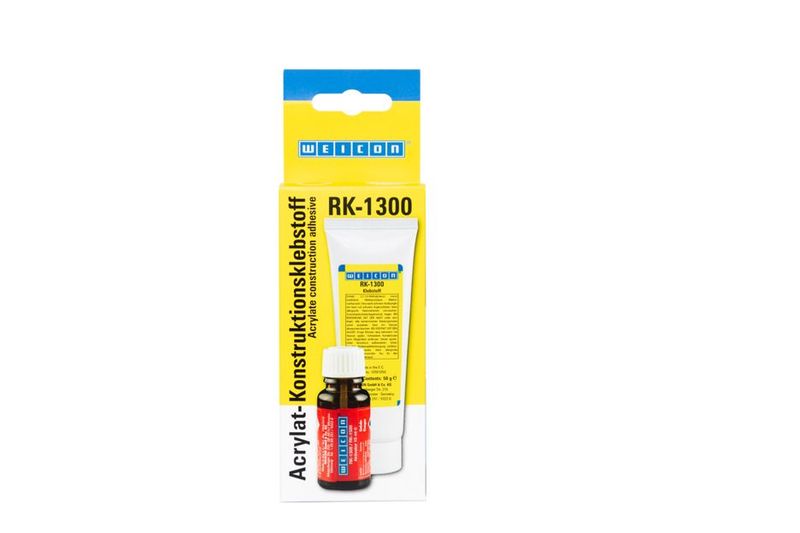 WEICON RK-1300 | 60g | Structural Acrylate Construction Adhesive with Activator