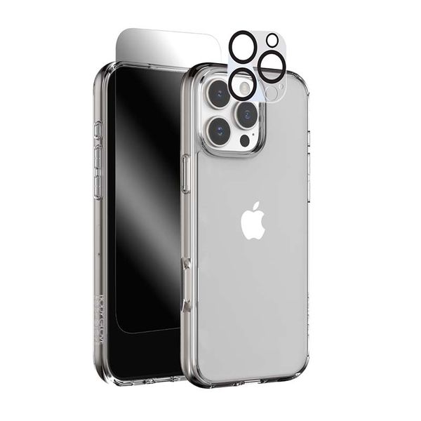 Body Glove compatible with Apple iPhone 16 Pro 3-In-1 Protection Bundle