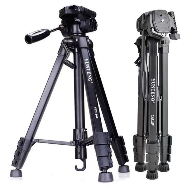 DW Yunteng Camera Tripod (Stand) For Canon Nikon Sony DSLR ,Black -VCT-668
