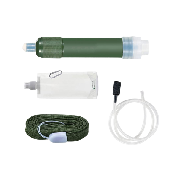 Outdoor Portable Water Purification Tool - Carbon Filter Straw
