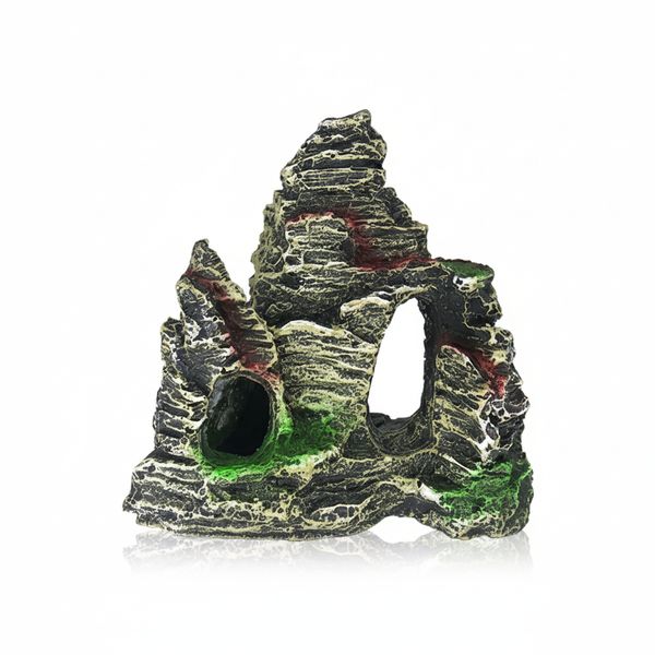 UGABUGA Mountain Landscape Aquarium Ornament Mountain D Small(11cm)