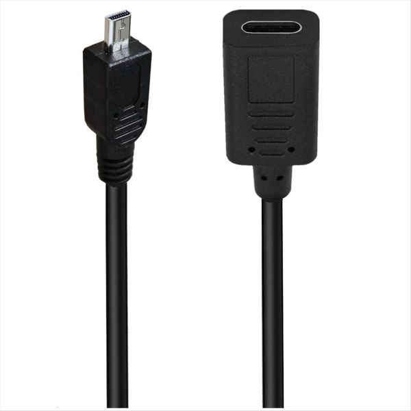 Mini 5P Type C Female To 8-Pin Mini B Male Charge Cable a