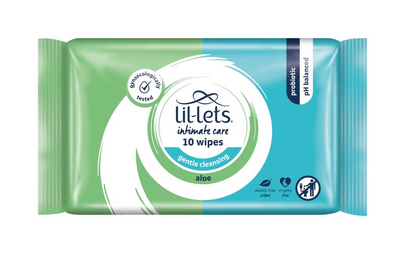 Lil-Lets Intimate Care Wipes Aloe 10's