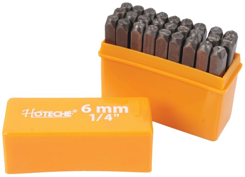 Hoteche 6mm 27 Piece Letter Punch Set