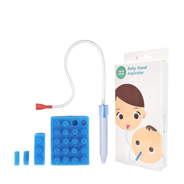 Nasal Aspirator fr Baby, Nose Sucker Nasal Aspirator with Hygiene Filters