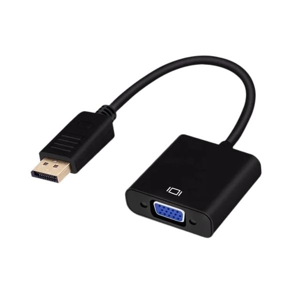 Mini Display Port To VGA Adapter DP To VGA Male to Female Adapter Converter