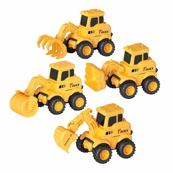 4-Piece Construction Toys for Kids