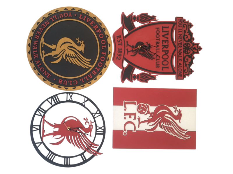 Liverpool Ultimate Supporters Wall Clocks and Wall Signs Combo