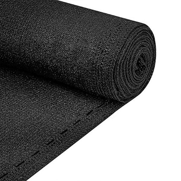 90% Black Shade Cloth 3m x 50m Roll 240gsm UV-Resistant Shade Netting