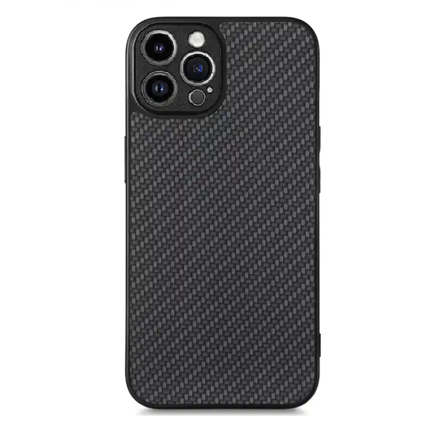 Cover - Luxury Textured Faux Leather for iPhone 15 Pro Max