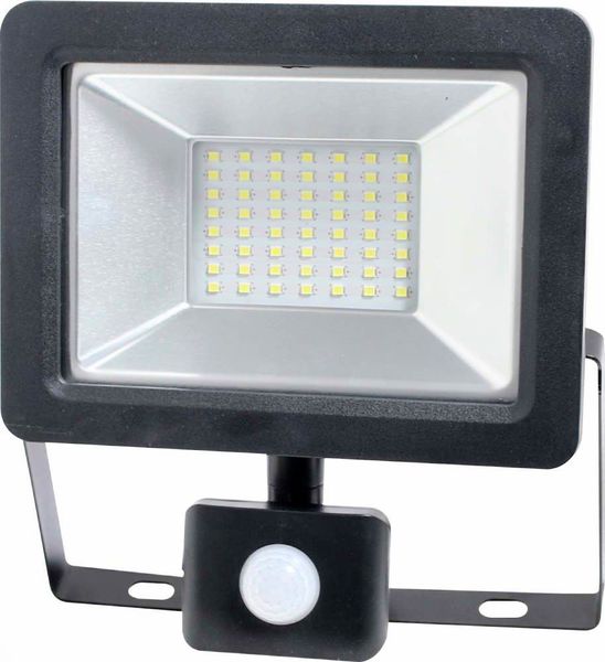 Flash It Led Slim Floodlight C/W Pir Motion Sensor 30W